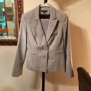 Express Design Studio suit and Editor pants